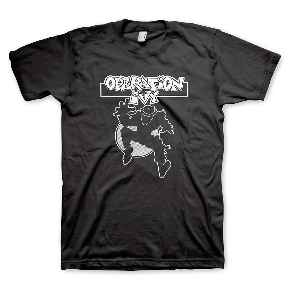 80s USA製　OPERATION IVY tシャツ vintage バンド Amazon.com: 2Bhip Men's Operation Ivy Ska Man 80s Punk Rock